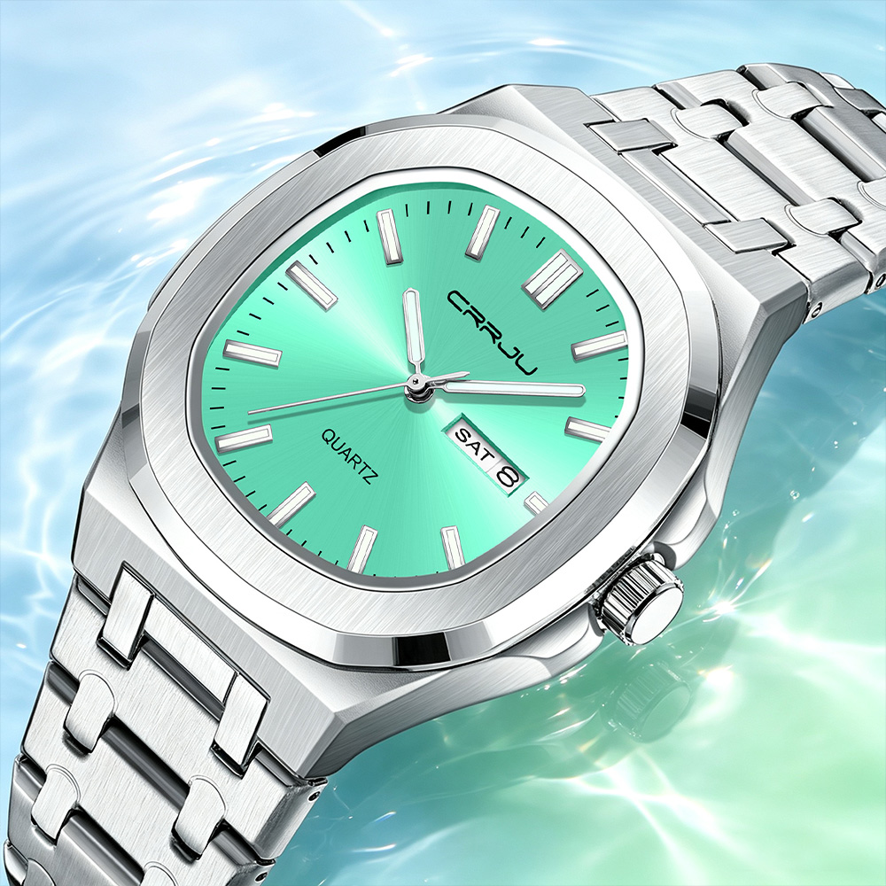 Luxury Watch Top 10 - CRRJU 5039 Topmerk Heren Quartz Horloge