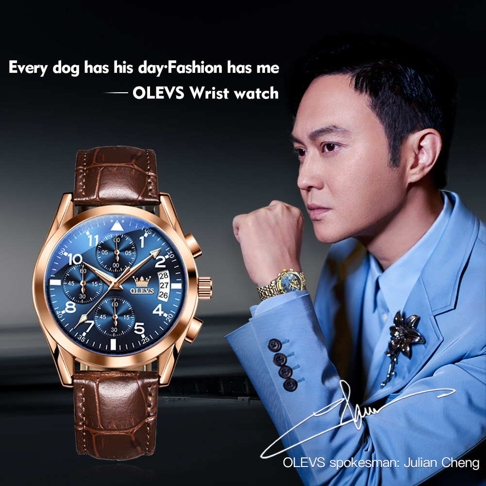 OLEVS 2878 Luxe herenhorloges  - Luxury Watch Magazine recensie en prijs