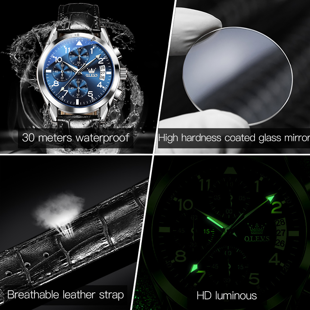 OLEVS 2878 Luxe herenhorloges  - Luxury Watch Magazine recensie en prijs