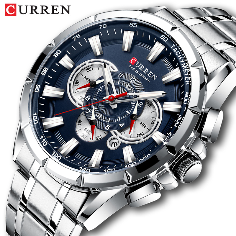 Curren Horloge Mannen Waterdic - Luxury Watch Magazine recensie en prijs