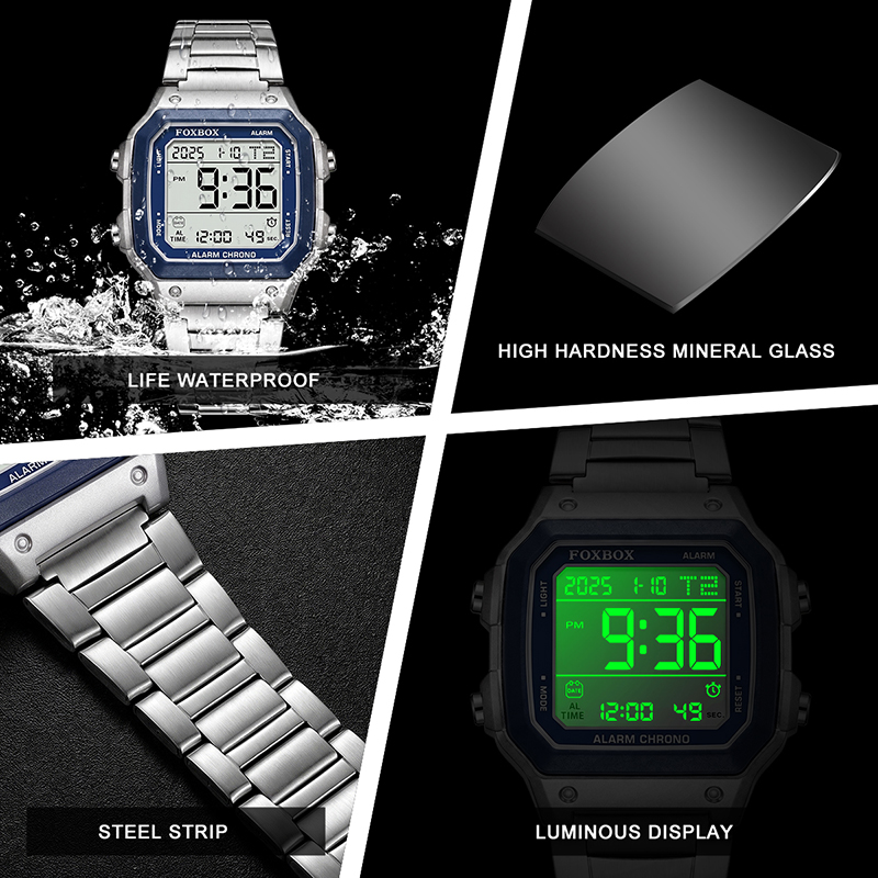 LIGE Nieuwe Herenhorloge FOXBO - Luxury Watch Maker recensie en prijs