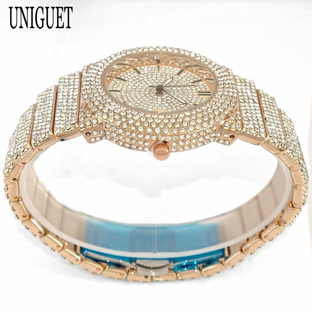 2025 UNIGUET Herenmode Iced Ho - Luxury Watch Iceberg recensie en prijs