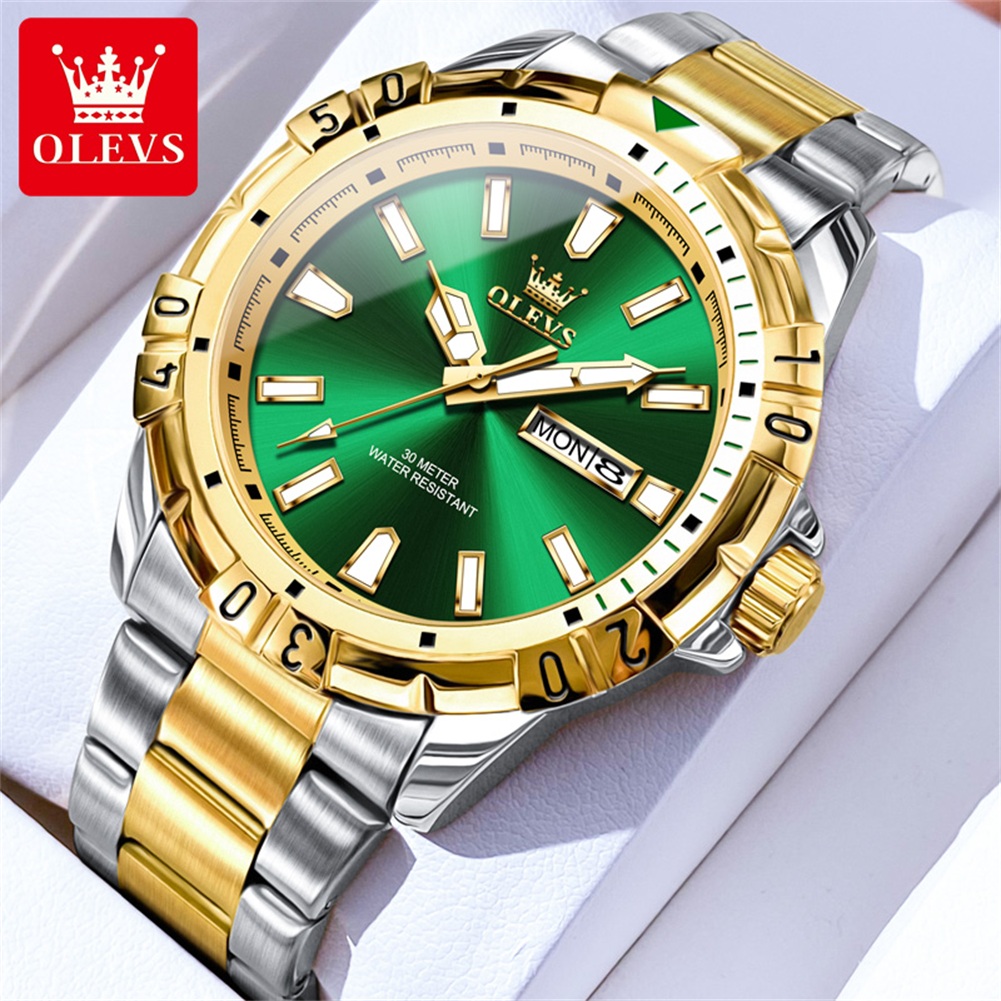 OLEVS 5560 Topmerk quartz pols - Luxury Watch Maker recensie en prijs