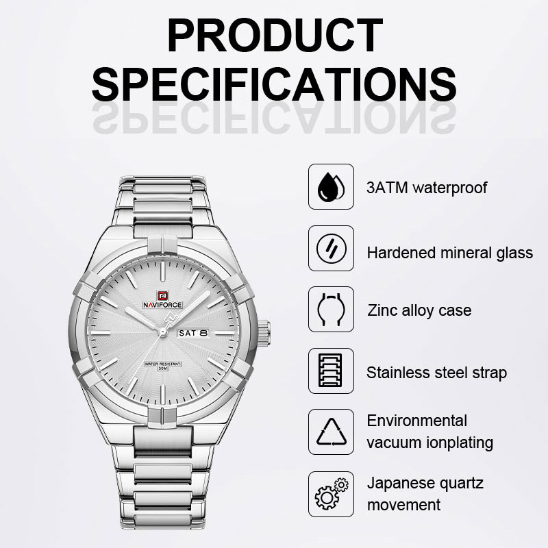 Topmerk NAVIFORCE herenhorloge - Luxury Watch Maker recensie en prijs