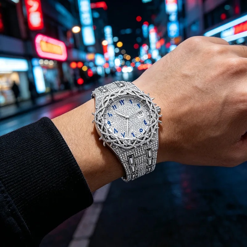 Iced Out Bling Heren Quartz Ho - Luxury Watch Iceberg recensie en prijs
