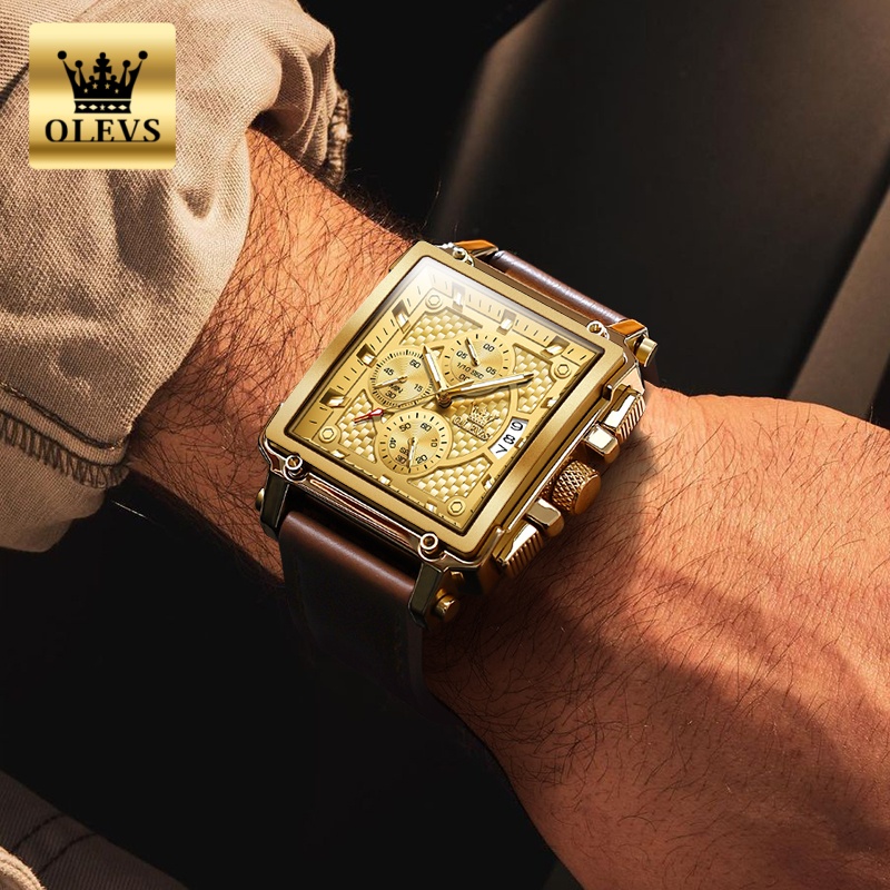 OLEVS merk herenhorloges water - Luxury Watch Magazine recensie en prijs